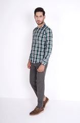 Checkered Yarn Dyed Shirt