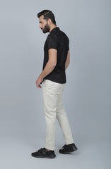 Half Sleeve Coat Collar Shirt
