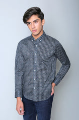 Button Down Printed Shirt