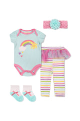 4 Pcs Romper Set