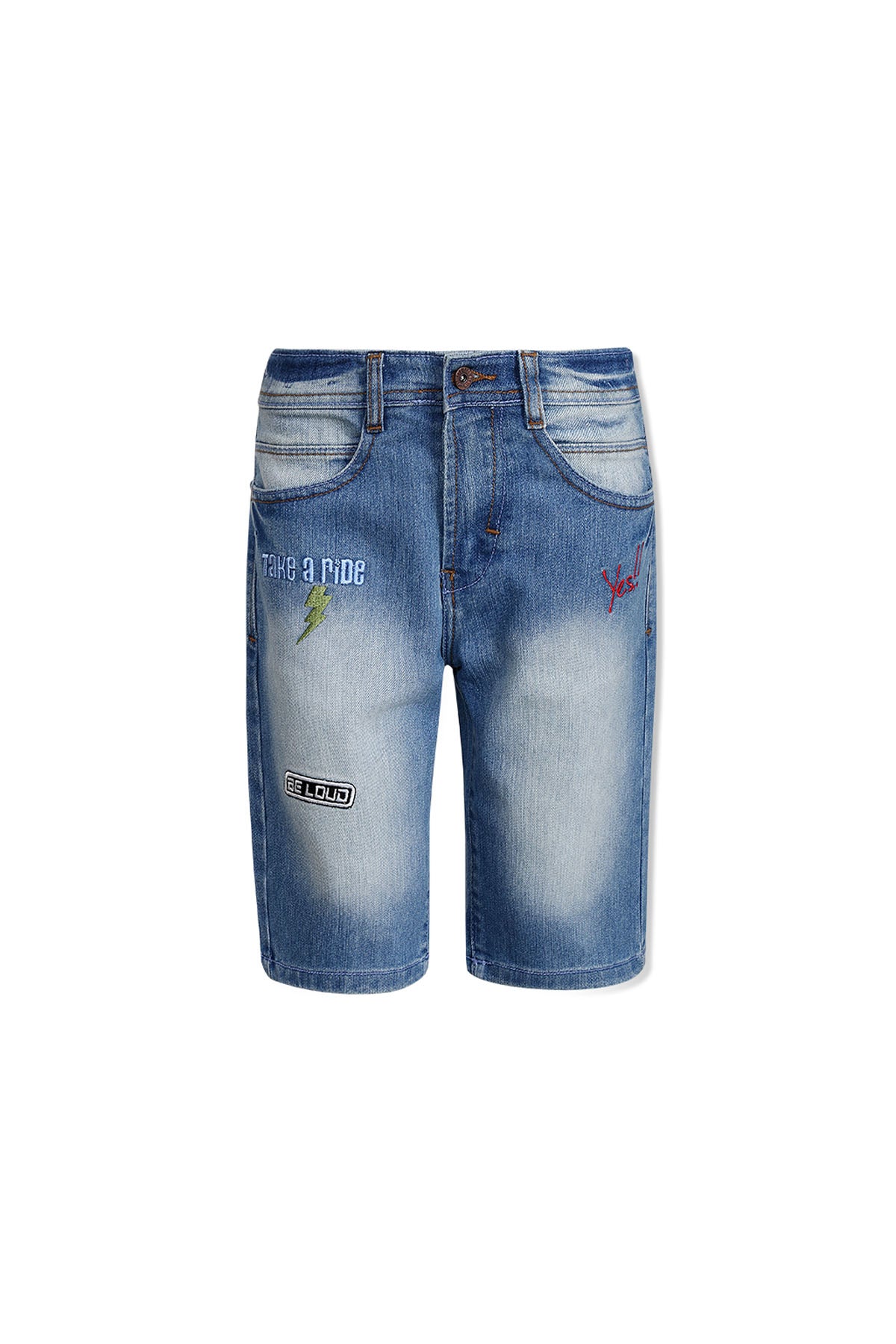 Embroidered Shorts