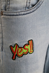Slim Fit Terry Denim