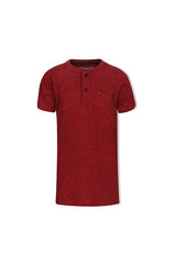 Twisted Yarn Henley S/S