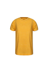 Signature Chain Yarn Tee-Yellow