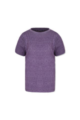 Signature Chain Yarn Tee-Purple