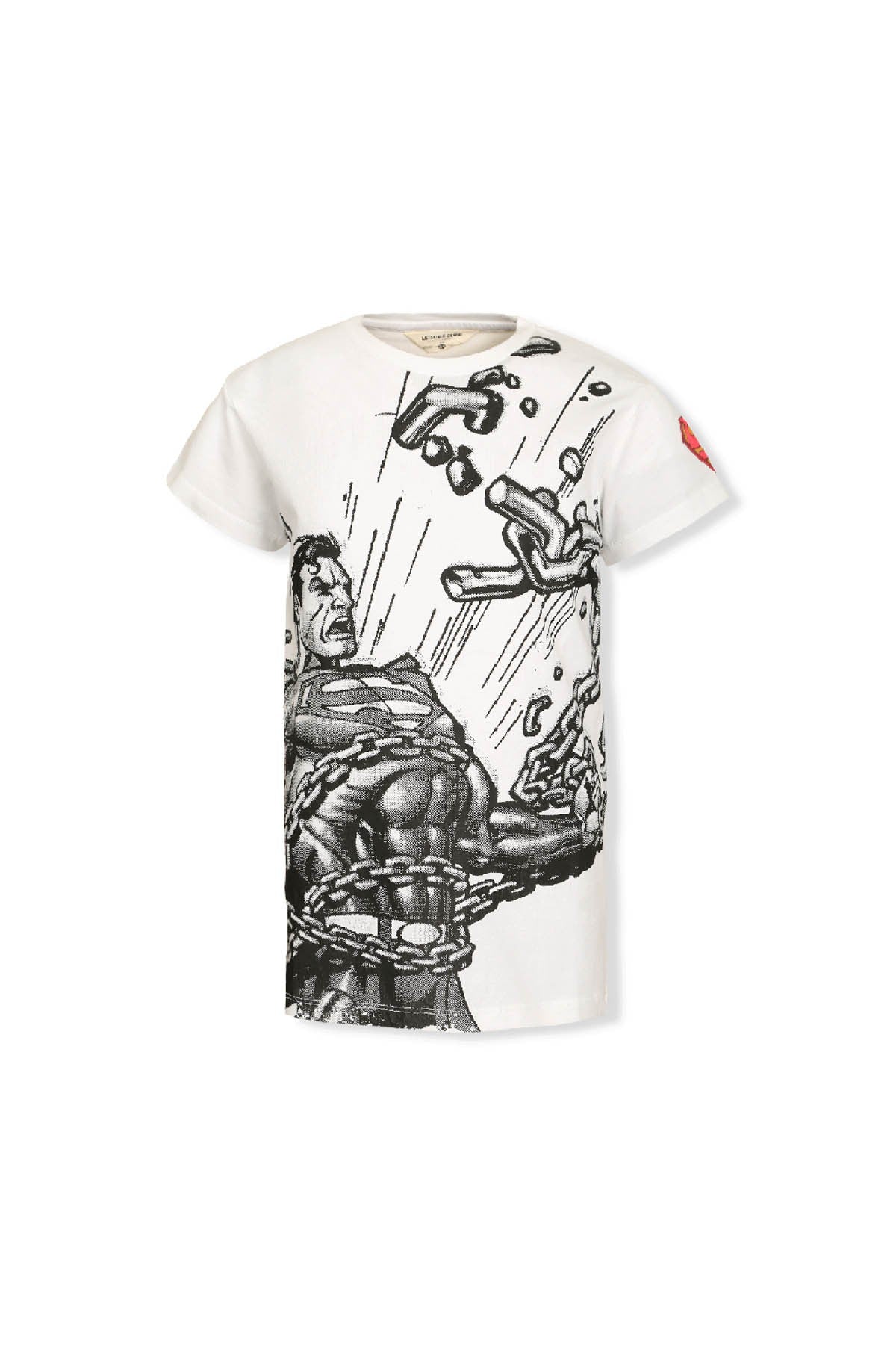 Super Man Grey Scale Graphic T