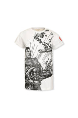 Super Man Grey Scale Graphic T