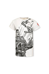 Super Man Grey Scale Graphic T