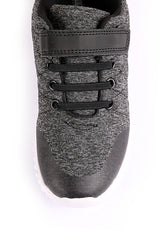 Black Melange Sneakers