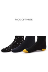 Diamond Pack Of Three Socks