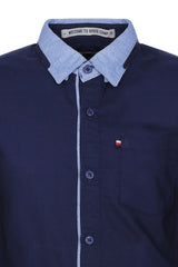Chambray Collar Shirt