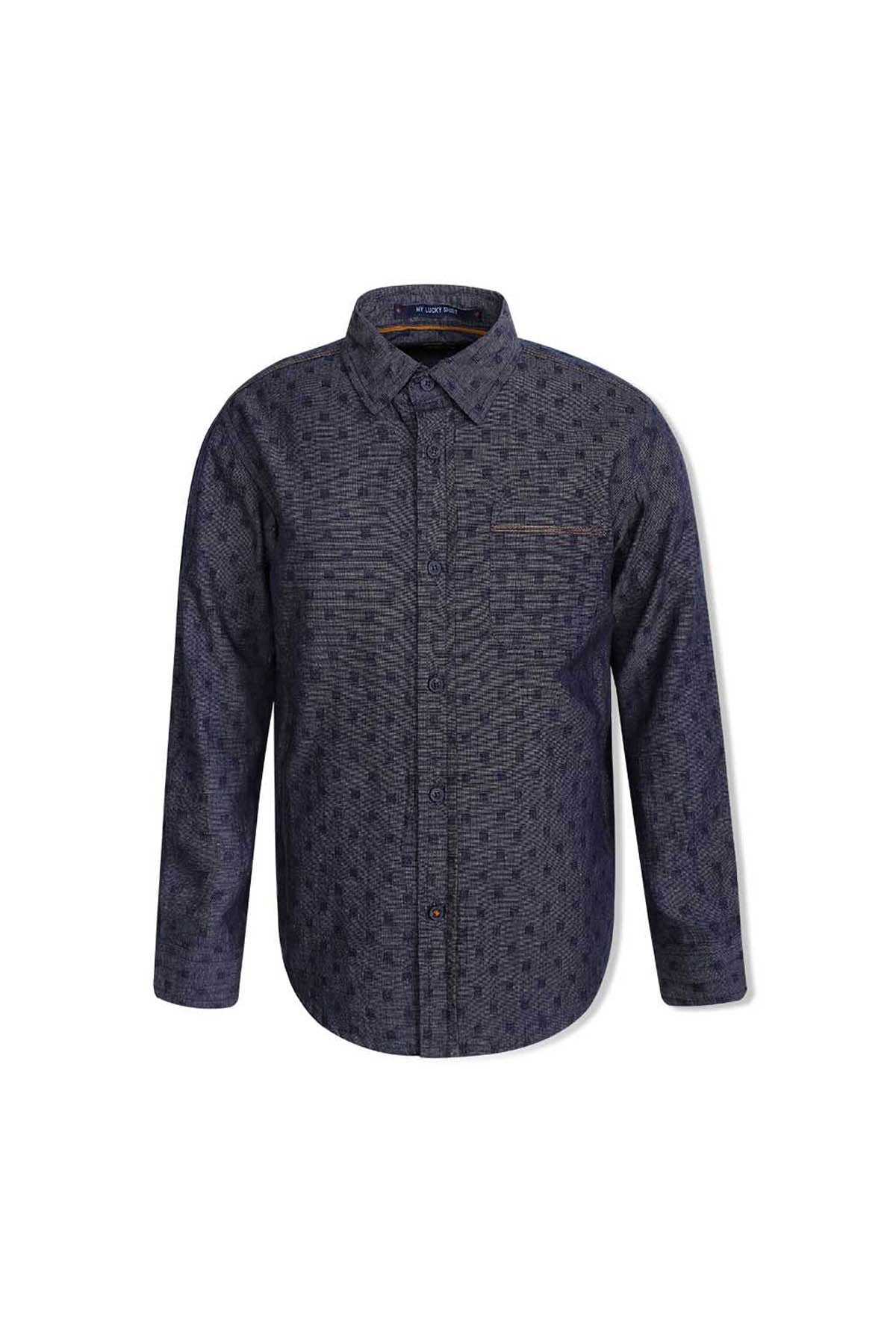 Square Jacquard Shirt