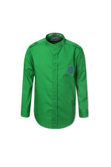 Epulettes Band Colar Shirt