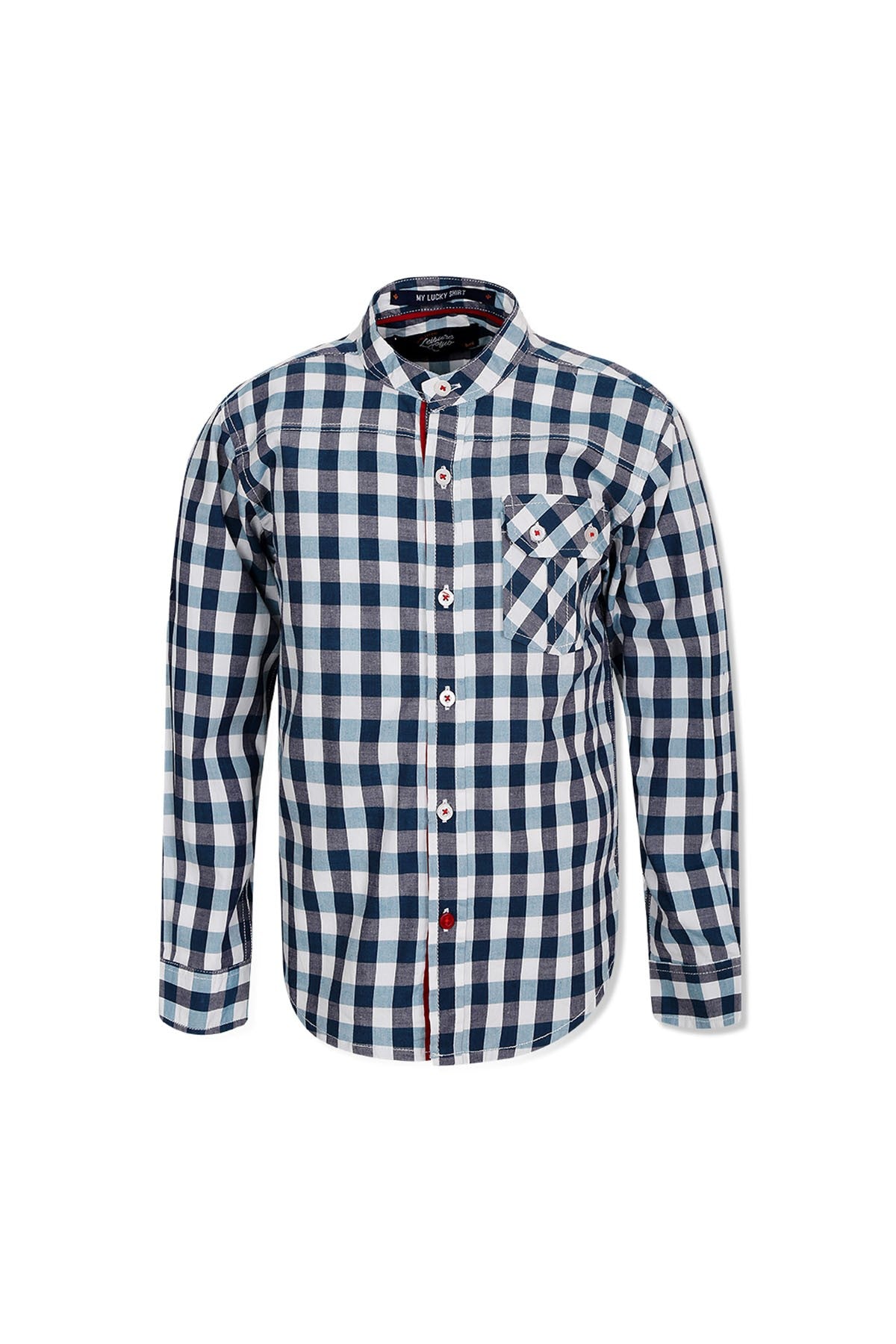 Flap Pocket Check Shirt