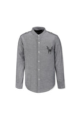 Spider Embroidered Shirt
