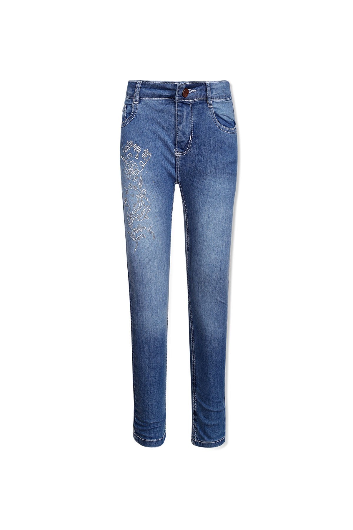 Floral Bling Denim