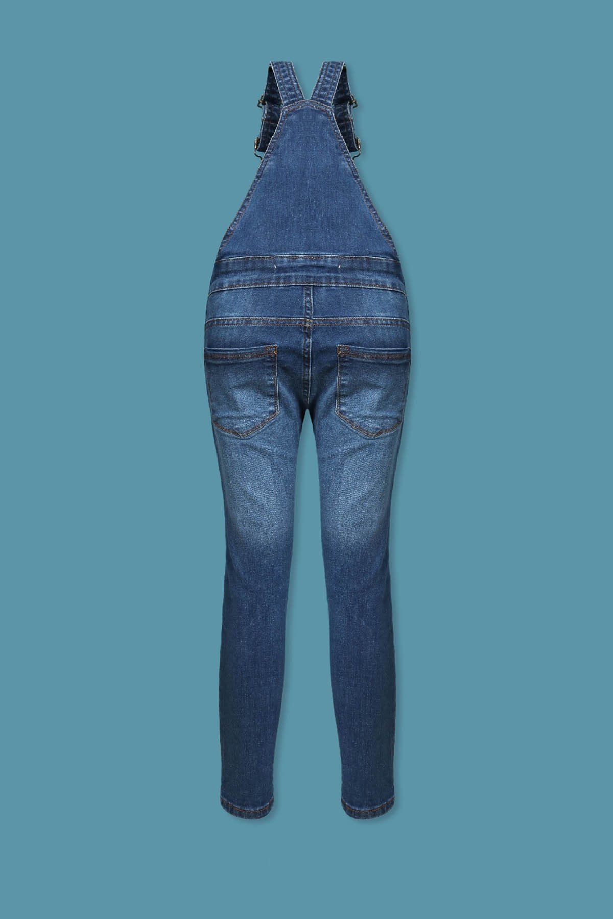 Girls Denim Dungaree