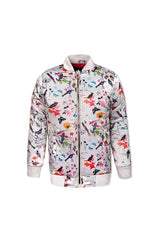 Printed Bomber Jacket