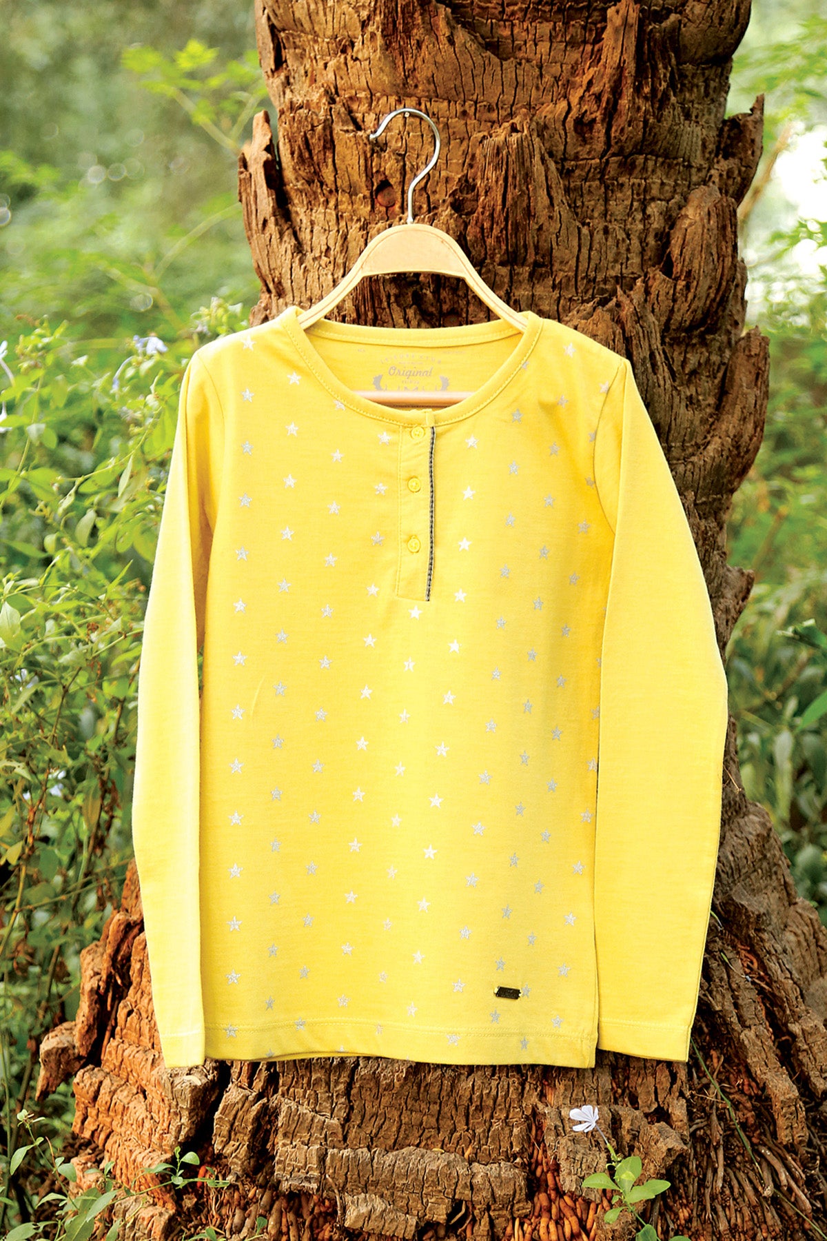 Lc Girls Henley T-Shirt