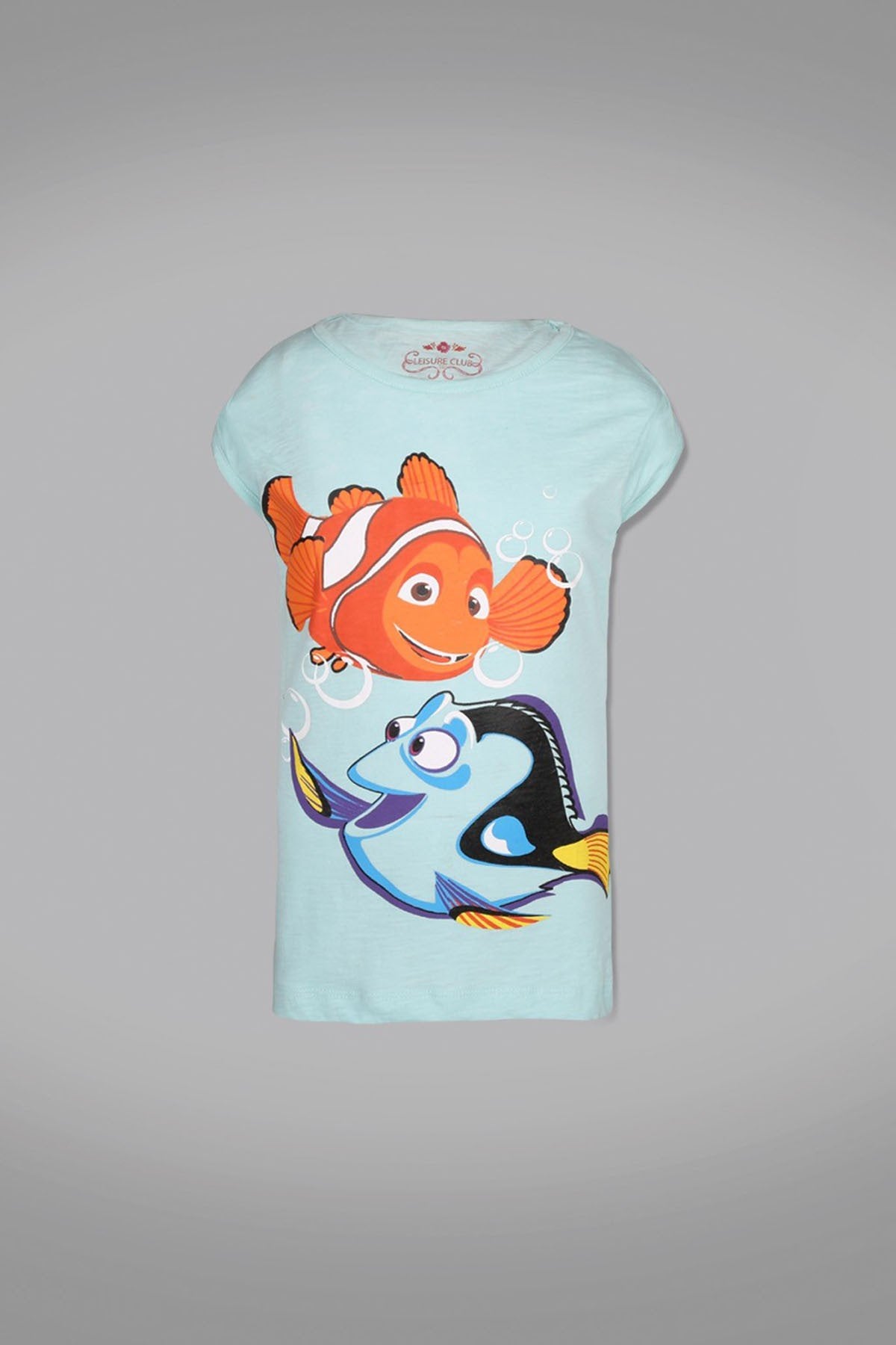 Fish Print  S/S Slub T