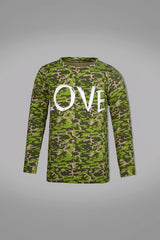 Lc Girls Crew Neck Printed Top