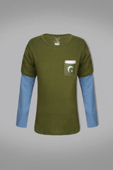Lc Girls Crew Neck T-Shirt