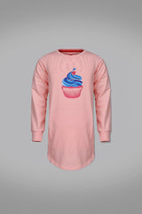 Cupcake Printed Top F/S