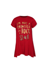 Im A Rock Star Box Pleat Dres