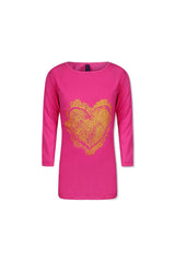 Heart Emb Dress