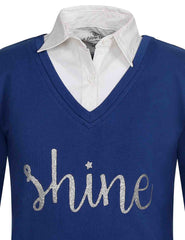 Glitter Print Top