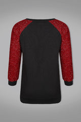 Net Sleeves Sweatshirt
