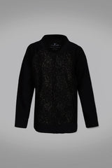 Lurex Net Fleece Jacket