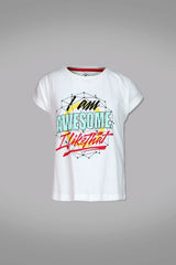 I Am Awesome Printed Tee