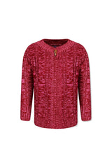 Angrakha Style Sweater