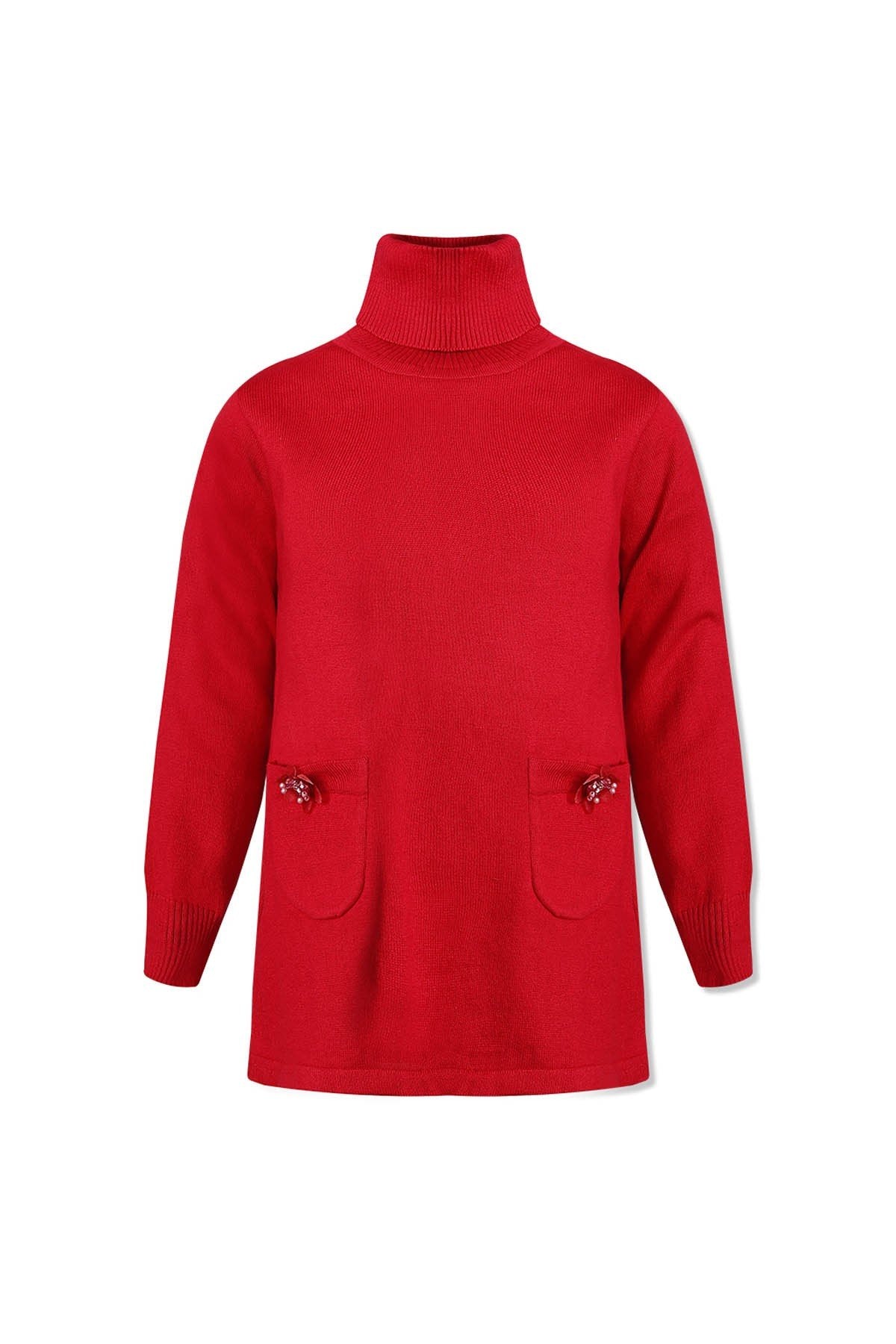 High Neck Patch Pocket