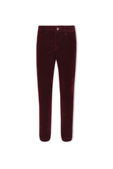 Skinny Fit Velvet Trouser