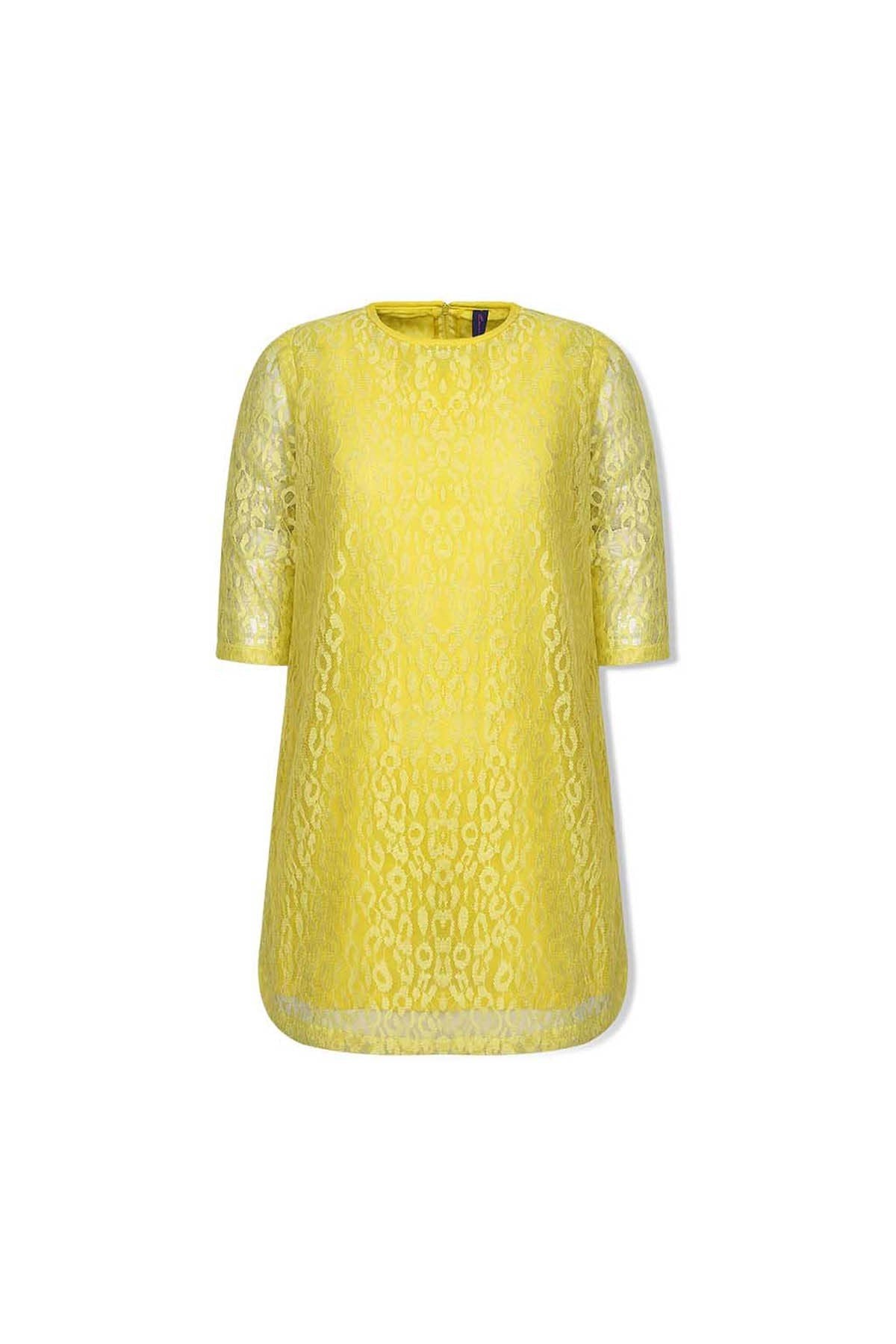 Cheetah Lace Dress