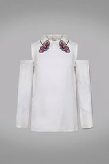 Butter Fly Cold Shoulder Top