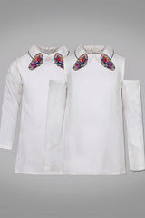 Butter Fly Cold Shoulder Top
