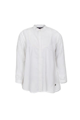 Laced Buttondown Top