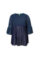 Polka Dot Textured Dress