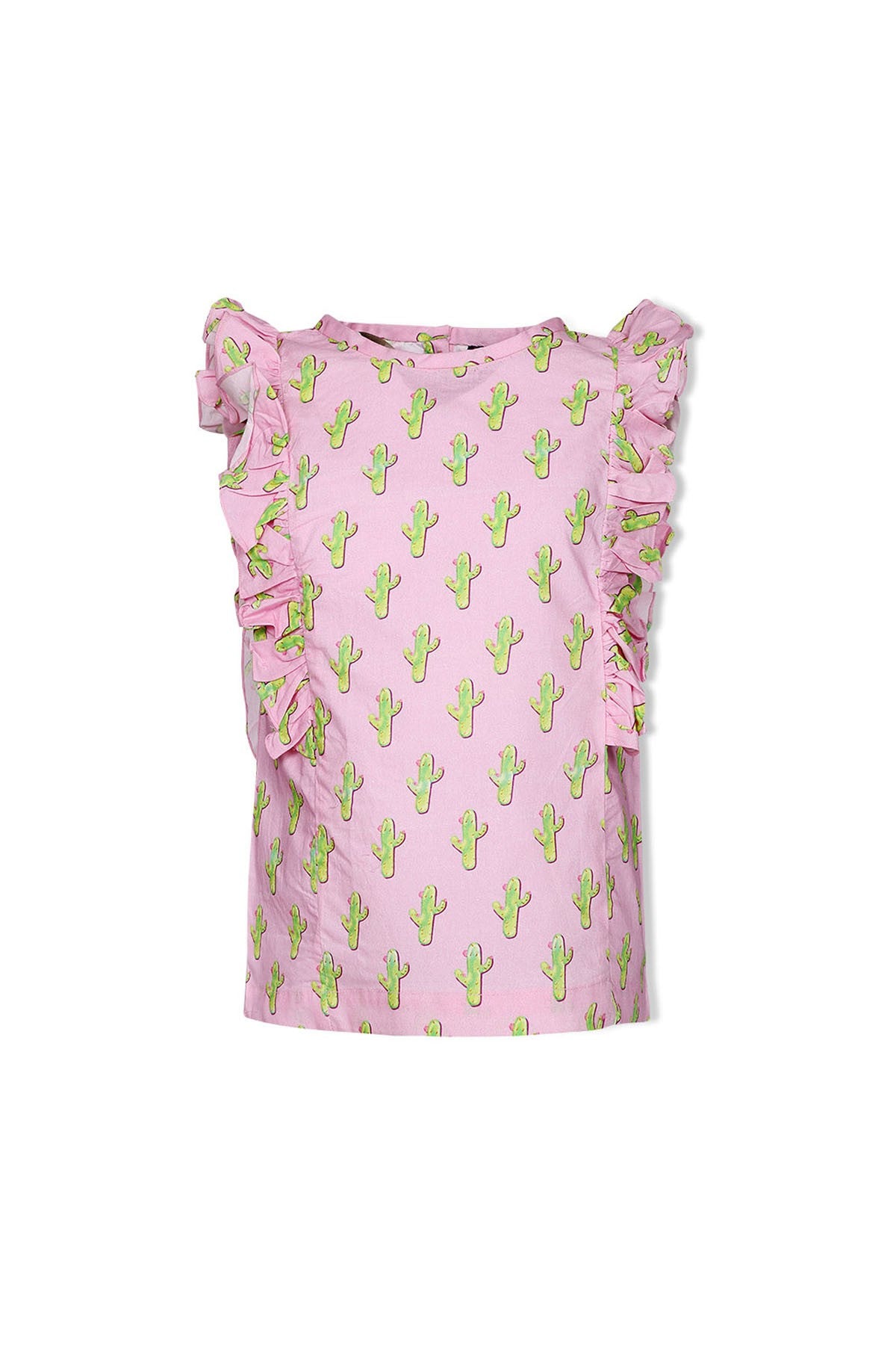 Ruffle Sleeve Less Top