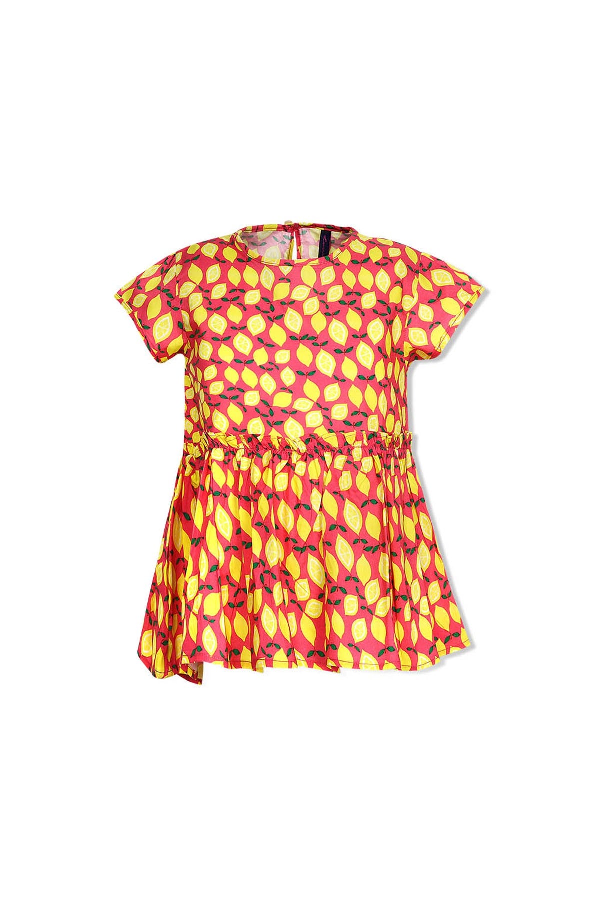 Lemon Ruffle Top