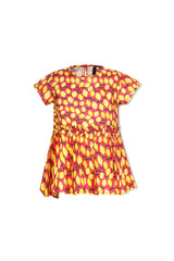 Lemon Ruffle Top
