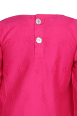 Scallop Embroidered Top
