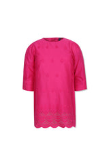 Scallop Embroidered Top