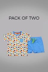 Baseball Print 2 Pk