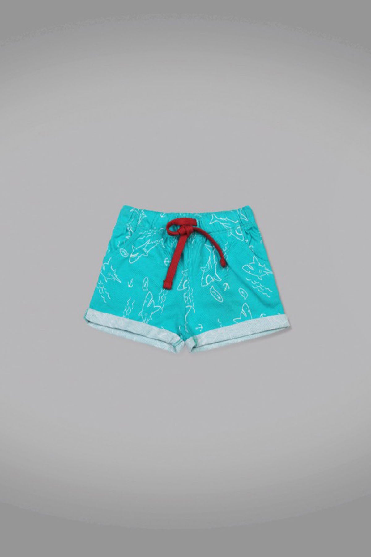 Shark Print Short