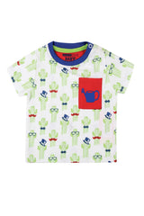 Infant Boys Stripe Crew Neck