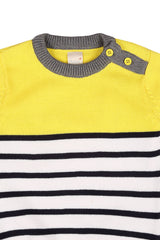 Striped Crew Neck Pullover